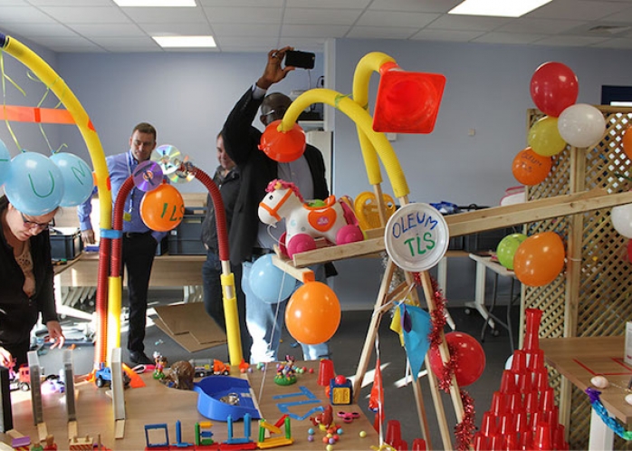 Team-building réaction en chaîne